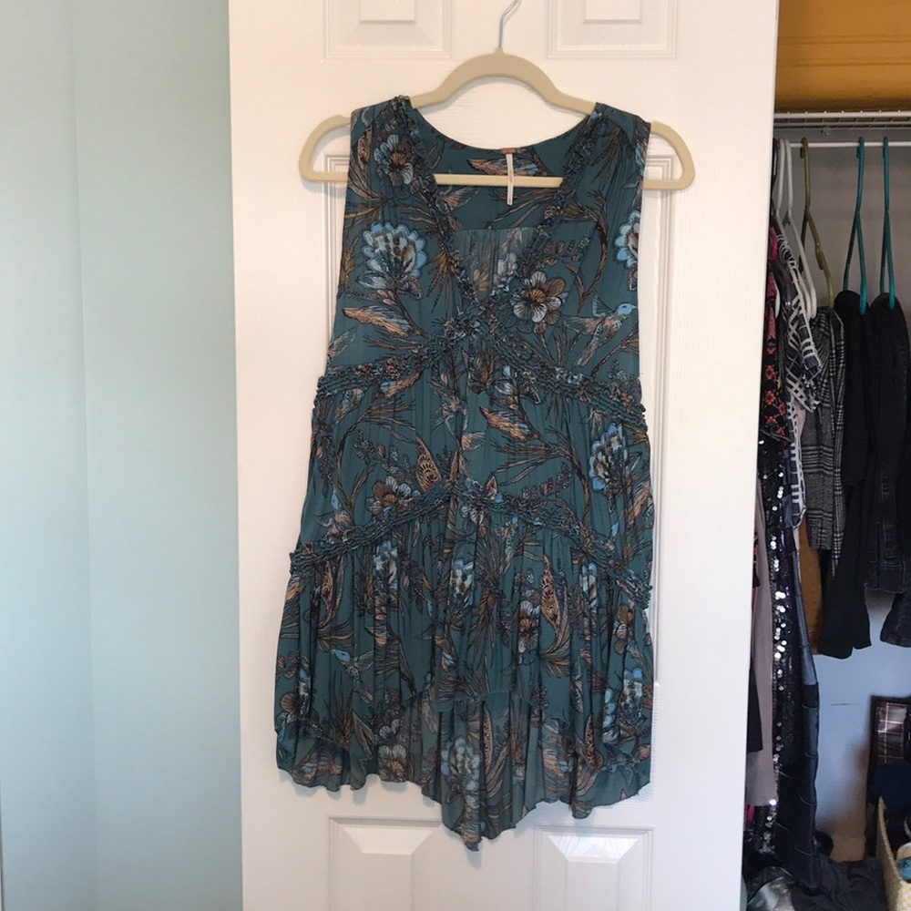 Floral Free People Tunic